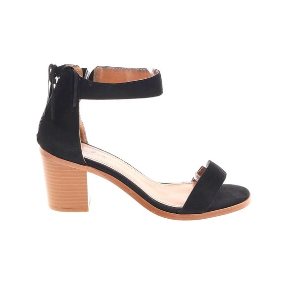 etc!  Black platform Heels  Size 8 - 9 - Picture 1 of 6